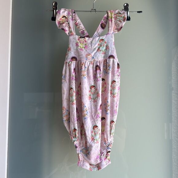 3 Posh Peanut Bubble Rompers - Picture 4 of 9